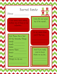 Secret Santa Questionnaire Work Secret Santa Secret Santa Questionnaire Secret Santa Form
