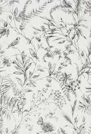 Black And White Floral Wallpaper Bathroom Fern Toile By Ralph Lauren Etched Black Wallpaper Wallpaper Direct Toile Wallpaper Farmhouse Wallpaper Floral Wallpaper