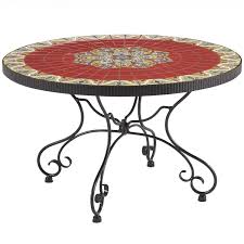 Rania Coffee Table Red Mosaic Outdoor Coffee Tables Coffee Table Table