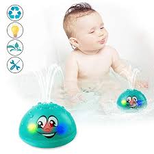 Kids crocodile wind up toys plastic funny animals for bathing shower accessories. Bath Toys Water Spray Toys For Kids Baby Bath Toys For Toddlers Led Light Up Bathtub Toys For Toddlers Sprinkler Bath Toy Baby Shines Bath Toy Green Buy Online In Belize At