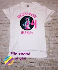 See the presented collection for birthday svg. Pink Power Ranger Birthday Shirt Digital Iron On Image Etsy