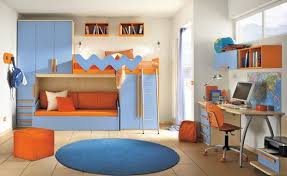 Nice Bed And Lower Living Area Detail Kids Room Interior Design Blue Kids Room Kids Room Design