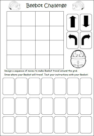 Worksheets Bee Bot Activities Beebot Computational Thinking