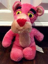 1980s Pink Panther 11 Plush Doll Vintage Pink Panther Etsy Pink Panthers Retro Pink Vintage Pink