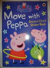 Details About Peppa Pig Sticker Book Move With Peppa Reward Chart Book Brand New Rrp 3 99