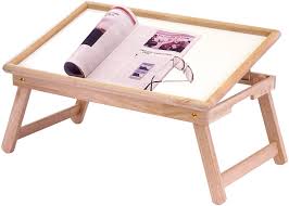 Amazon Com Winsome Wood Ventura Bed Tray Natural Wht Sports Outdoors Easily use it in bed, on the floor, or on the couch. winsome wood ventura bed tray natural
