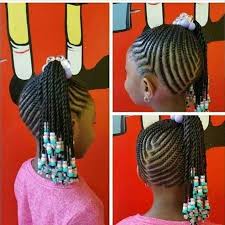 Même si vous avez l'impression que les cheveux de votre puce ne poussent pas. Coiffure Tresses Nattes Pour Enfant Afro Afrodelicious Salon Pour Cheveux Naturels