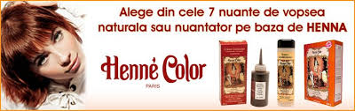 Vopsea De Par 100 Naturala Cu Henna Henne Color Paris Bio Cosmetics Organic