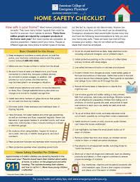 Home Safety Checklist Page 1 Of 2 Home Safety Checklist Safety Checklist Health And Safety