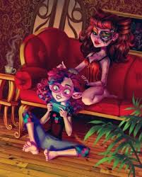 Evening By Holivi Monster High Characters Monster High Art Monster High Dolls