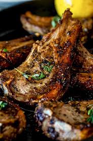 Easy Lemon Garlic Lamb Chops Simply Delicious Recipe Lamb Chop Recipes Lamb Recipes Grilled Lamb Chops