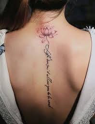There are hundreds of great flower tattoo meanings out there, so all you have to do is find one that. Spine Tattoo Pain Placement Ideas Designs