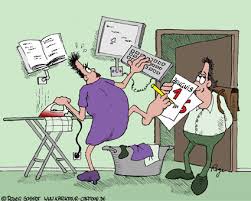 Kuche Und Karriere Karikaturen Und Cartoons