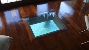 Bungalow Glass Floor Glass Floor Flooring Overwater Bungalows