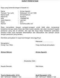 Ketika siswa terdapat melakukan kesalahan, maka bisa saja siswa tersebut akan diminta untuk menulis surat pernyataan sekolah dan pernyataan untuk tidak mengulangi kesalahan tersebut di. 10 Contoh Surat Pernyataan Untuk Berbagai Keperluan File Doc