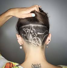 Can't live without bright changes? The 50 Coolest Shaved Hairstyles For Women Hair Adviser Shaved Hair Undercut Long Hair Undercut Hairstyles