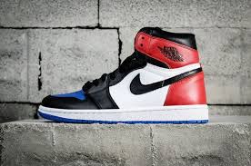 Nouveau New Nike Air Jordan Retro 1 High Og Top 3 What Aj1 Black Noir White Blanc Red Blue 555088 026 Air Jordans Retro Air Jordans Nike Air Jordan Shoes