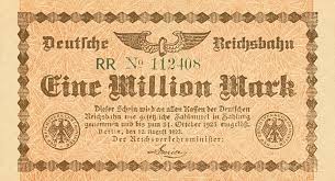 Notgeld Der Deutschen Reichsbahn Wahrend Der Inflation 1923 Geld Geldscheine Papier