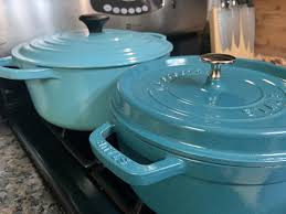 I'm a huge fan of le creuset and staub however they do cost a pretty penny. The Blue Doesn T Match But I Love Cooking In Them Le Creuset And Staub Buyitforlife