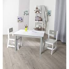 Table Enfant 55 X 77 Cm Taupe Atmosphera Chambre Enfant Table Enfant Bureau Enfant