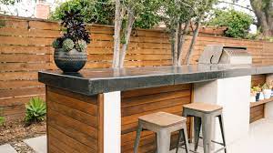 Host your guests in style in your outdoor seating space with a commercial grade stool set to enhance your bar, kitchen island, or entertaining area. 25 Smart Outdoor Bar Ideas