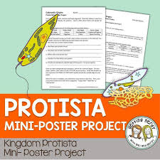 Make Mini Posters For Animal Like Plant Like And Fungus Like Protists Life Science Lessons Protists Biology Lessons