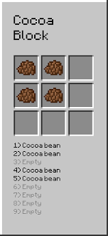 Know about the materials required to make brown dye in minecraft, easy steps how to make brown dye, uses of brown dye, faqs and more. Cocoa Blocks Suggestions Minecraft Java Edition Minecraft Forum Minecraft Forum