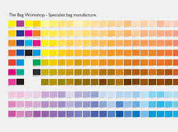 From the swatches panel (window > swatches), open the drop down menu and choose open swatch library > color books > to find and load the pantone book you need. Free Pantone Colour Chart The Bag Workshop