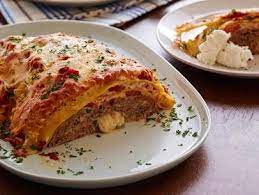 Super Cheesy Hometown Lasagna Recipe Katie Lee Biegel Food Network