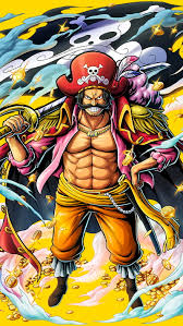 All wallpapers fan art fan comics quizzes. Gol D Roger Gold Anime Yellow Pirate Gold Roger One Piece Hd Mobile Wallpaper Peakpx