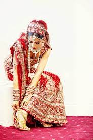 Red Lengha Indian Bridal Fashion Indian Bridal Indian Bride