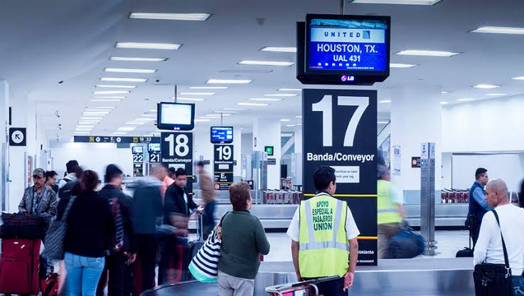 Resultado de imagen de aeropuerto cuidad de mexico equipaje"