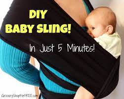 So fun!slingrings.com (where i got the rings)come say hi on social media!! Diy Baby Sling In 5 Minutes