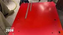 Removing Paint with a 50W, 100W and 200W Handheld Lasers