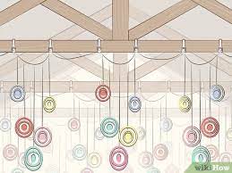How To Hang Decorations From A Ceiling