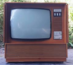 Vintage 1970s Retro Mullard Philips 26 Colour Television Tv Teak Wood Cabinet Color Television Vintage Tv Old Tv