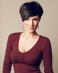 Keep your top layers in a longer length which will choppy short hairstyle for thick hair via. Short Thick Cute Pixie Haircut Jpg 500 624 Pixels Pixie Haircut For Thick Hair Thick Hair Styles Hair Styles