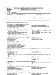 Soal aswaja kelas 9 semester genap. Soal Uh Aswaja Kelas 9 Semester Ganjil Jawabanku Id