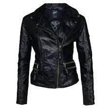Gipsy Mauritius Damen Lederjacke Biker Jacke Kunstleder Shanny Nl Schwarz Jackets Leather Jacket Fashion
