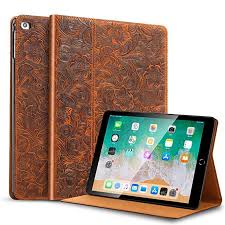 Amazon Com Gexmil Ipad 9 7 Inch 2018 2017 Case Applies Cowhide Folio Cover For Ipad 6th Gen 5th Gen Genuine Leath Leather Case Leather Ipad Case Ipad Cover