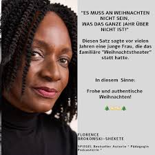 florencebrokowskishekete #spruchderwoche #weihnachten #familie