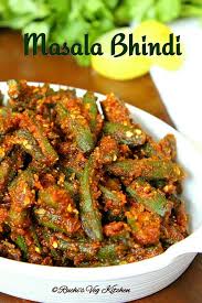 Pin On Masala Bhindi