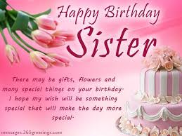 Happy Birthday Quotes For Little Sister From Brother 106 Best Happy Birthday Wishes For Sister With Images My Happy Birthday Wishes Happy Birthday Wishes Sister Birthday Greetings For Sister Birthday Wishes And Images