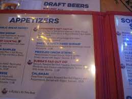 Mac & cheese, caesar salad, garlic bread and choice of shrimp scampi with lobster butter sauce or chicken pasta with cream sauce and tomatoes. Bubbas Menu Picture Of Bubba Gump Shrimp Co Las Vegas Tripadvisor