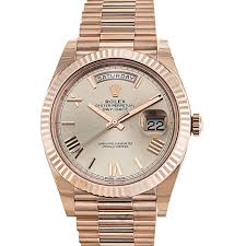 Rolex s.a respects your right to privacy and is committed to maintaining your confidence and trust. Rolex Day Date 228235 Pink Roman 0 Men S Watch For Sale Online Bestwatch Com Hk