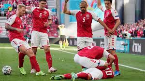 Denmark midfielder 'awake' and 'stable' after collapsing during euro 2020 game. Euro 2021 Denmark Vs Finland Suspended After Christian Eriksen Collapses On The Pitch News Block