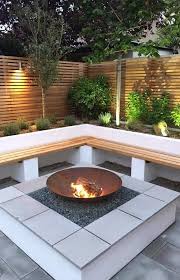 Pin On Outdoor Gardens Design In 2020 Back Garden Design Fire Pit Backyard Backyard Fire