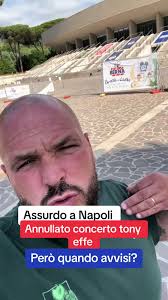 Annullato Concerto Tony Effe
