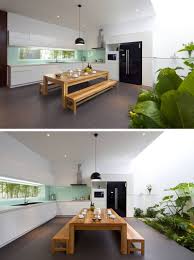 Amazing gallery of interior design and decorating ideas of half height kitchen backsplash in bathrooms, kitchens by elite interior designers. 12 Inspirational Examples Of Letterbox Windows In Kitchens