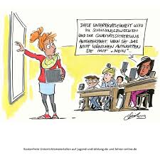 Angesichts der ausbreitung des coronavirus müssen ab dem 2. Jugend Und Bildung Karikaturen Von Michael Huter